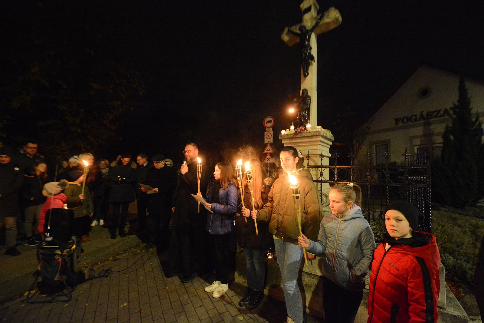 Fáklyás körmenet a Krisztus Király Napokon